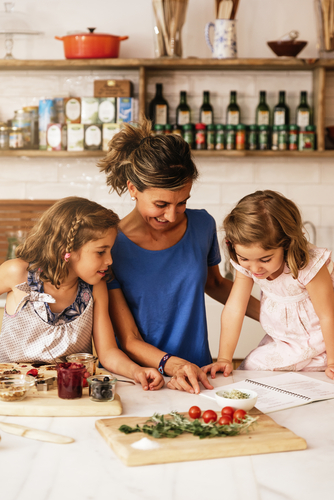 Plan meals with your family to save money and avoid waste